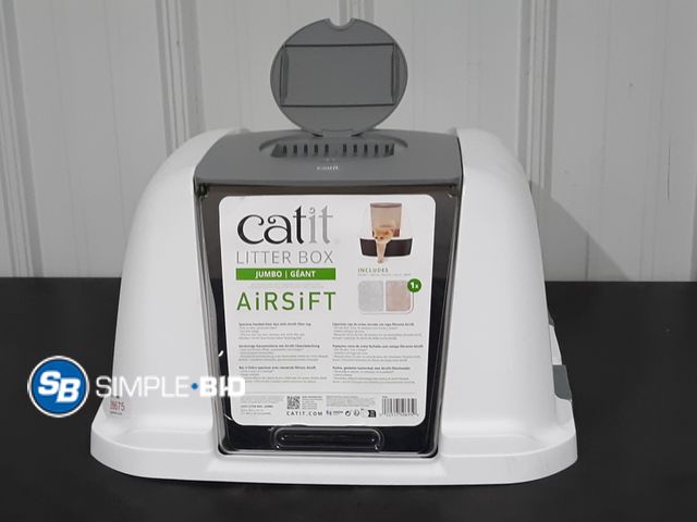 Lot 58-34484 - New Catiit Litter Box Airsift filter top -- JUST the top fits most litter boxes JUMBO 22.4x18.3x19.7