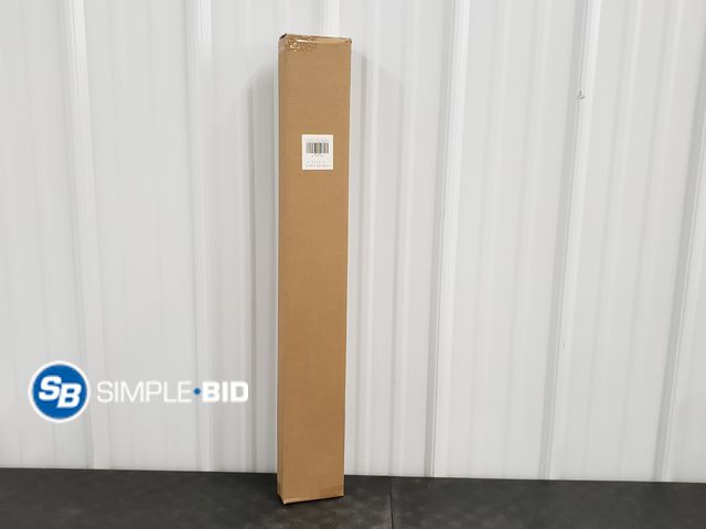 Lot 58-41732 - No Drill Cordless Cellular Shades - Black out - 30 x 64" White