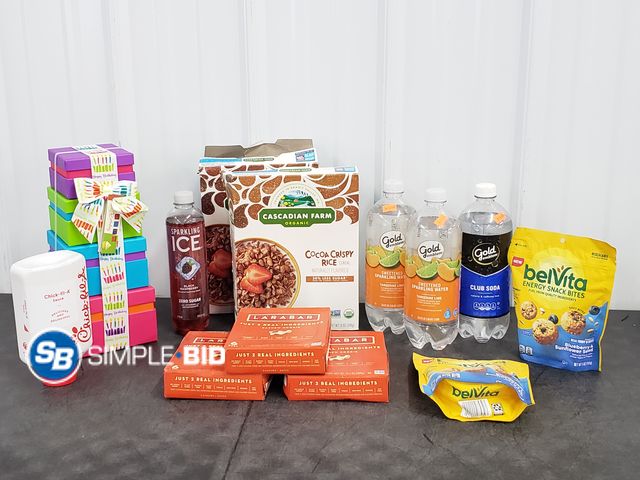 Lot 58-75770 - FOOD LOT! Lot of Various food unopened - expired