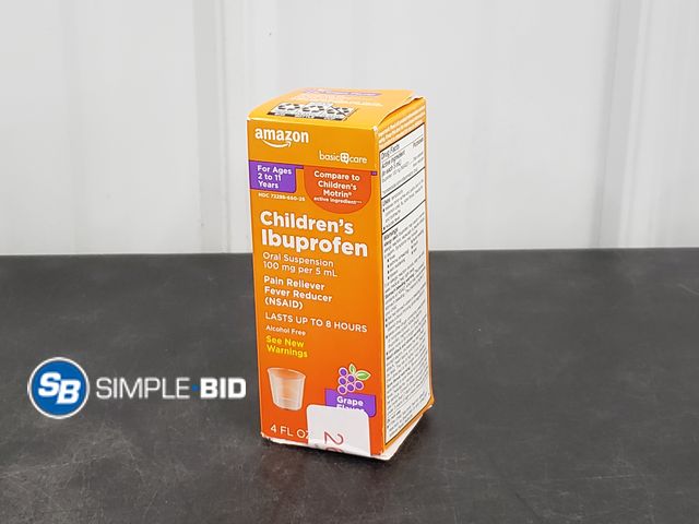 Lot 58-53812 - Children's Ibuprofen 4oz