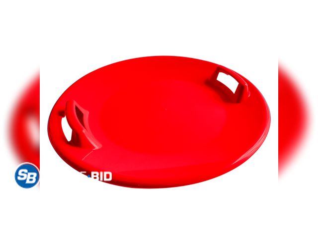 Lot 58-33190 - New Red Plastic Snow Saucer, Disc Sleds, Winter Accessories, Ages 3+ by MinnARK