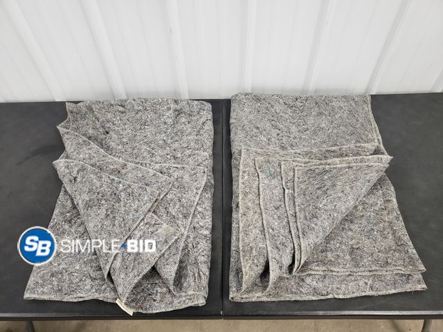 Lot 58-63318 - Lot of (2) Moving Blankets