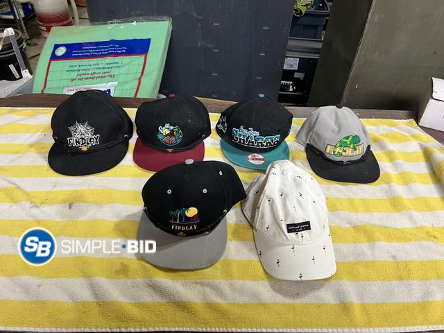 Lot 58-60688 - Lot of (6) Baseball Style Hats