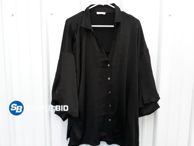 Lot 58-77671 - CLOTHING! Lot of Women's Dressy Shirts and more - variety of styles (Sizes mostly 1xl/2xl - in good ...