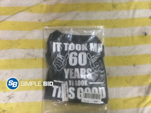 Lot 58-34001 - Apron that says  "It took 60 years to look this Good"