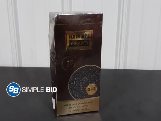 Lot 58-26267 - Hair Dye Shampoo - Quick &amp; Convenient Cover up Roots - Not Messy At all