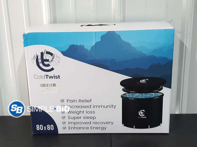 Lot 58-34414 - ColdTwist Ice Bath Tub -New