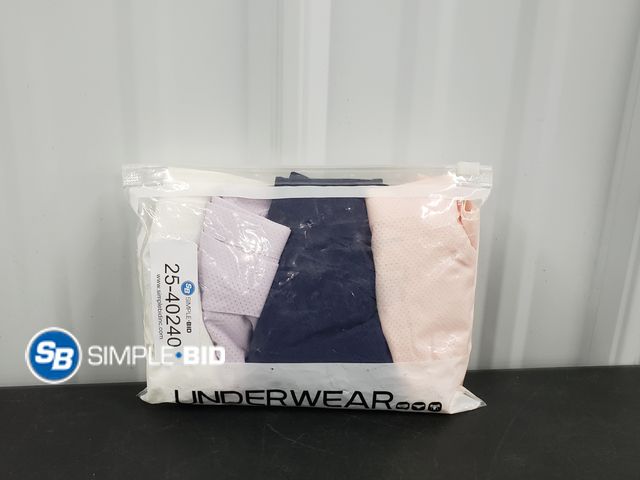 Lot 58-57409 - Women's Amazon Essentials Low Rise Briefs - 8 pairs - SIZE XS - unworn