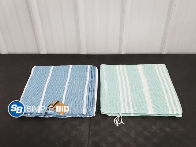 Lot 58-41143 - Lot of (2) New Turkis BEACH TOWELS