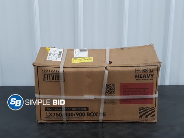 Lot 58-33402 - FitVib Wieghts -- LX750/800/900 Box #5 - New in box