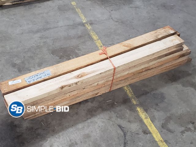 Lot 58-52848 - Lot of (12) Pieces of  1 1/4" x 3 3/8" x 47" Boards