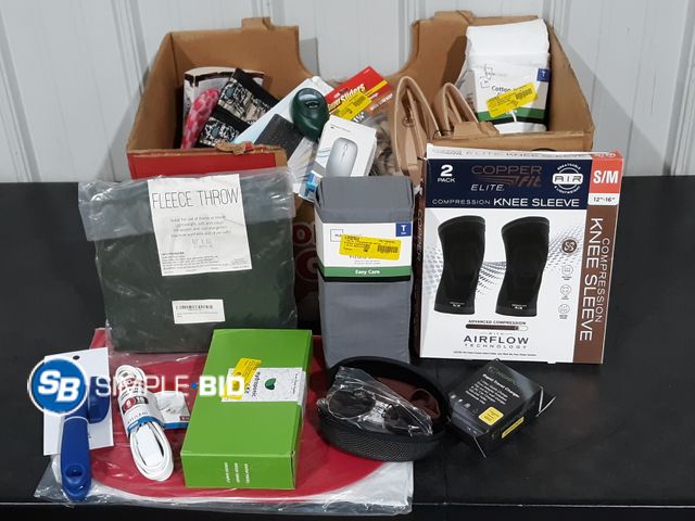 Lot 58-32995 - BOX of Small amazon items - variety of items - unused