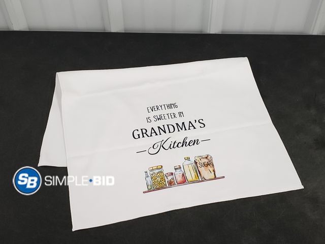 Lot 58-39831 - New Grandma's Kitchen Towels and Dishcloths, Grandma Gifts Gift Ideas, for Grandma, Grandma's Drying...