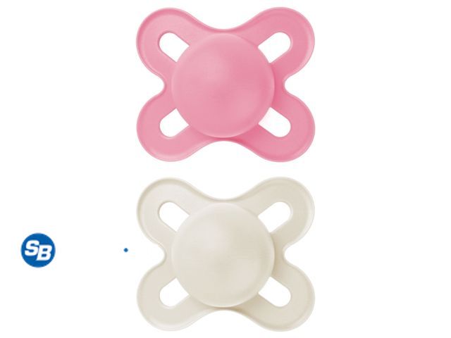 Lot 58-58888 - New MAM Start Matte Newborn Pacifier, 0-3 Months, Girl, 2 Pack