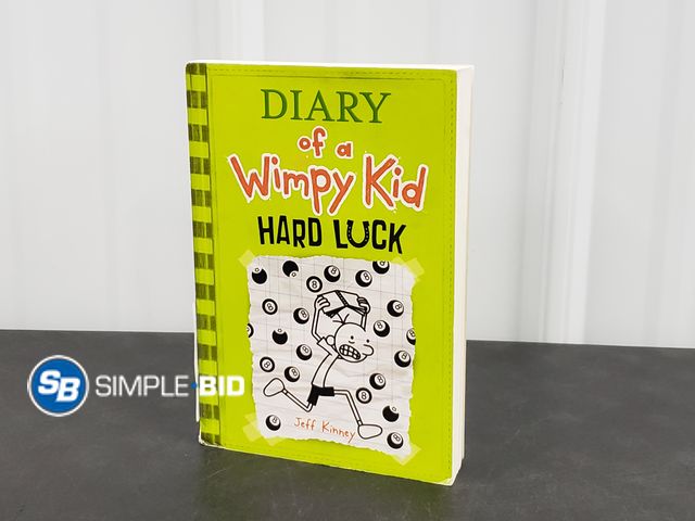 Lot 58-41169 - Diary of a WIMPY KID -- HARD LUCK paperback book - in good condition