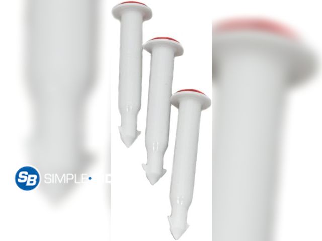 Lot 58-38144 - Lot of (3) New Chef Craft Basic Plastic Pop-up Poultry Thermometer, 2 inches in length 3 piece set, ...