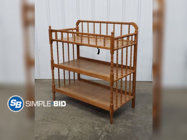 Lot 58-54516 - Wooden Changing Table - used