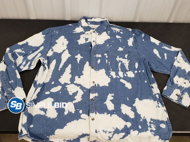 Lot 58-72264 - Women's Southern Bliss Long Sleeve Denim Shirt - Size XXL - Used But in Good Condition