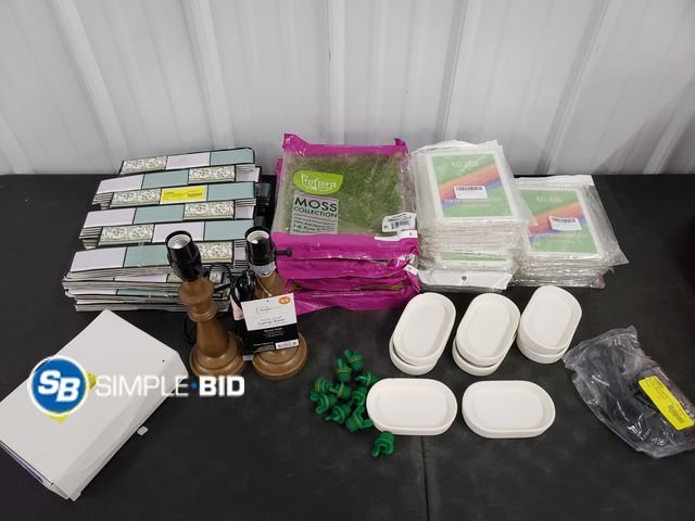 Lot 58-57395 - BOX of Small amazon items and more - variety of items - unused