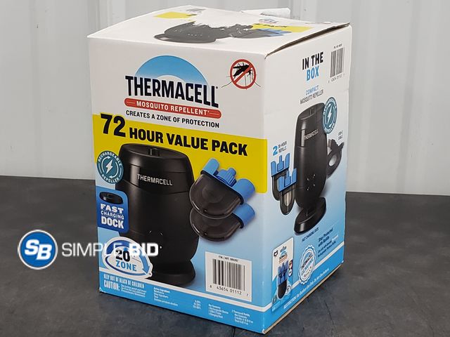 Lot 58-80559 - Thermacell E95 Mosquito Repellent + FAST-Charging Dock - used condition
