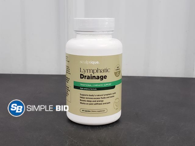 Lot 58-72256 - Scu;tique Lymphatic Drainage - 40 Capsules