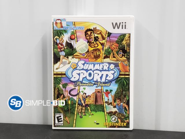 Lot 58-54539 - Summer Sports - Paradise Island for Nintendo Wii