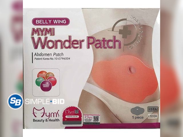 Lot 58-77863 - Wonder Patch Belly Wing Works For Toning Contouring Skin Firming Body Care - 10 pieces - open packag...