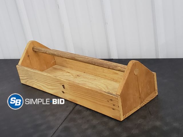 Lot 58-59112 - Wooden Tool Box