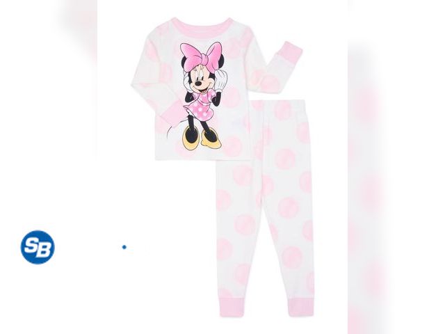 Lot 58-36694 - New Character Toddler Long Sleeve Shirt and Pants Pajama Set, 2-Piece, Size 3T