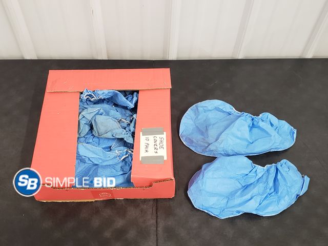 Lot 58-58845 - Lot of (10) Pair of Shoe Covers