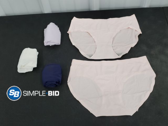 Lot 58-40580 - Women's Amazon Essentials Low Rise Briefs - 8 pairs - SIZE XS - unworn