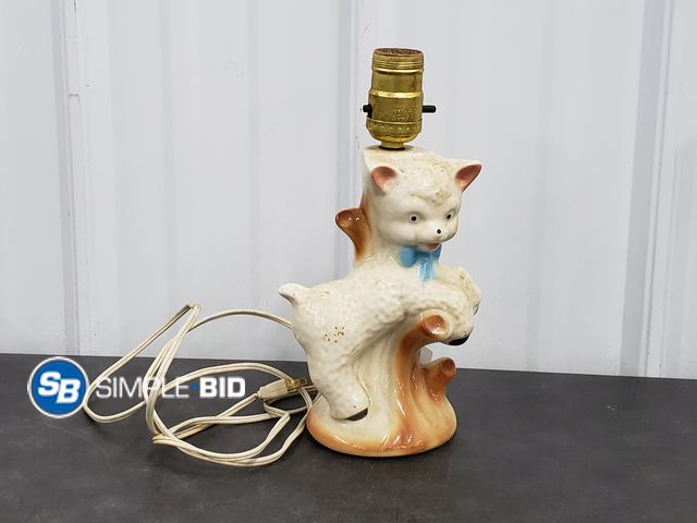 Lot 58-84563 - Sheep Lamp