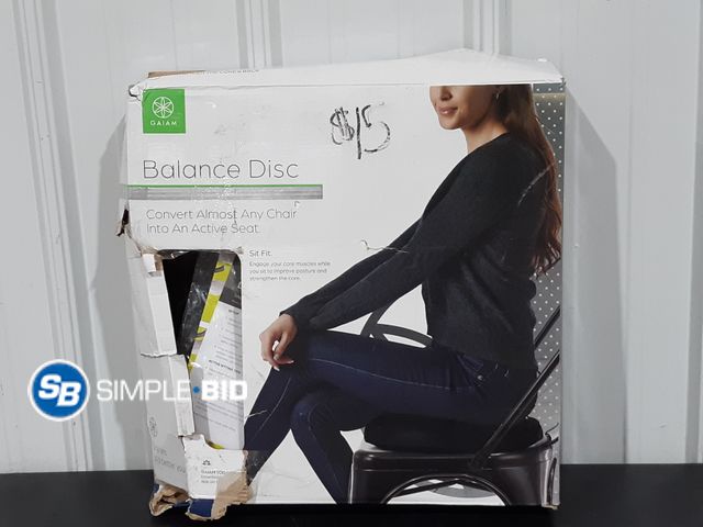 Lot 58-26753 - GAIAM Balance Disc , Improve Balance