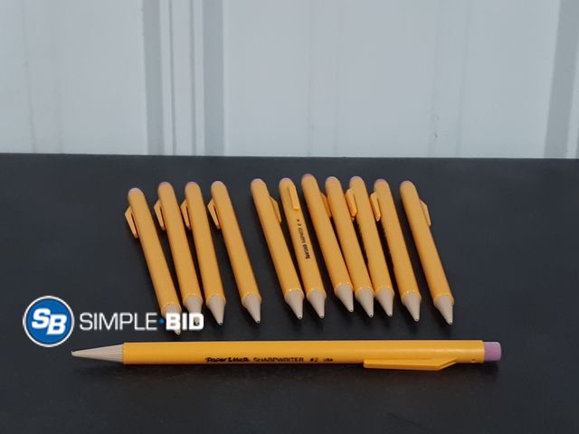 Lot 58-28356 - Lot of (12) Paper Mate Mechanical Pencils - New Just Out of Package