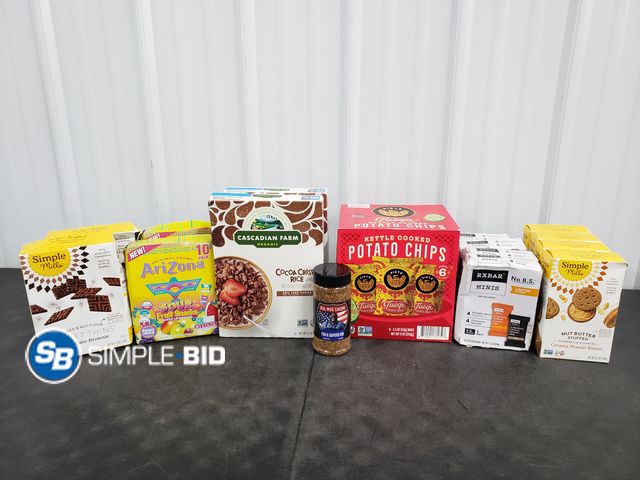Lot 58-80927 - FOOD LOT! Lot of Various Foods - unopened - expired
