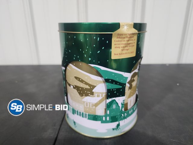 Lot 58-26225 - New Stockmeyer Music Tin with Shortbread cookies