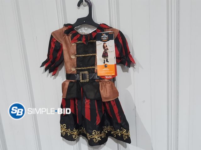 Lot 58-32735 - Hyde and Eek Toddler Pirate Size 2T-3T - NWT
