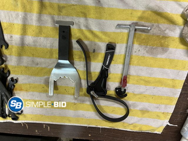 Lot 58-33883 - Lot of (3) Husky Tools basin wrench
24 in. Dual Material Strap Wrench with 8 inch Capacity
Universal...