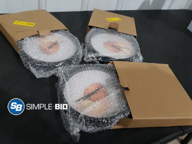 Lot 58-28223 - Lot of (3) New 8" Wall Clocks