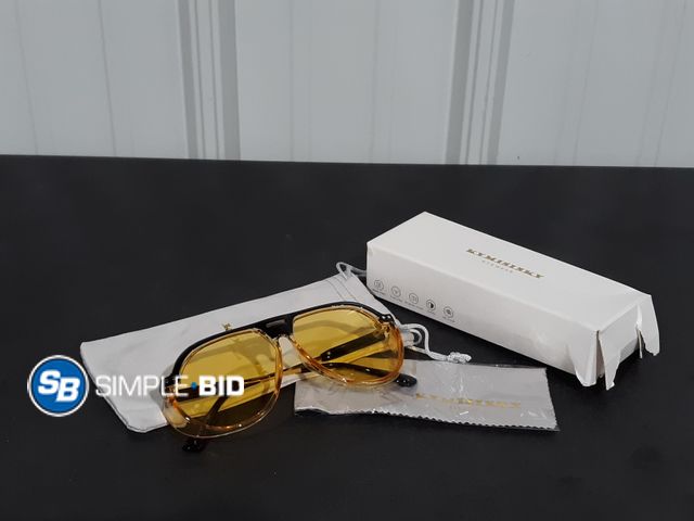 Lot 58-28951 - Vintage Glasses with Yellow Tint - Almost Look Like Safety Glasses