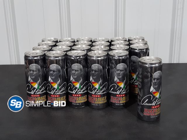 Lot 58-35570 - ARNOLD PALMER! Lot of (24) Arnold palmer Half and Half Iced tea and Lemonade - 11.5 fl oz each - uno...