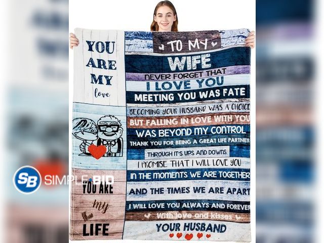 Lot 58-17638 - You are my Love - For Wife from Husband Blanket