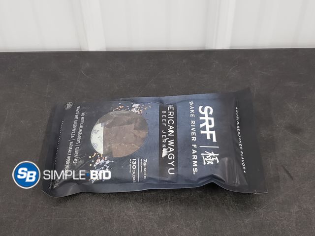 Lot 58-39353 - Snake River Farms American Wagyu BEEF JERKY  - unopened