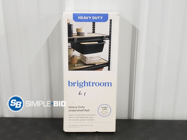 Lot 58-30145 - Brightroom Heay Duty Undershelf Rail