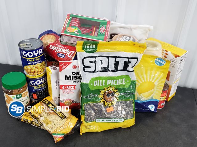 Lot 58-83093 - FOOD LOT! Lot of Various Foods - unopened - expired