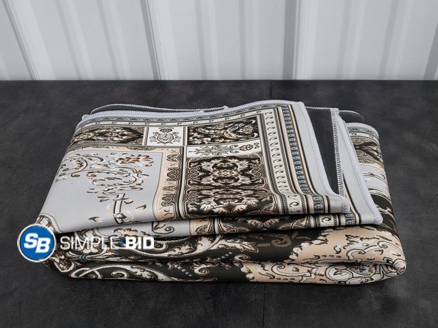 Lot 58-39164 - New Boho 3-Piece Rug Set - Light Blue, Browns and Beige Colors