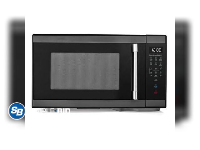 Lot 58-34660 - Hamilton Beach 1.1 Cu. Ft. 1000 Watt Microwave, Stainless Steel - appears unused in Box