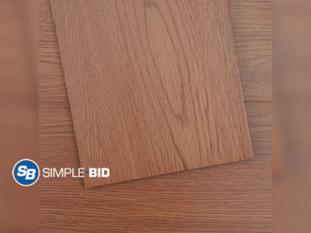 Lot 58-58771 - Lot of (2) New Boxes of VEVOR Self Adhesive Vinyl Floor Tiles 36 x 6 inch, 36 Tiles 2.5mm Thick Peel...