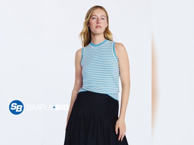 Lot 58-71137 - New Free Assembly Women's Cozy Yarn Sleeveless Sweater Shell, Lightweight, Size S