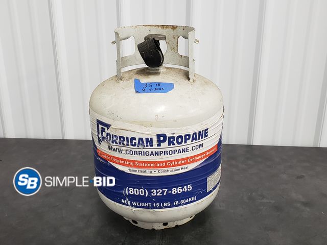 Lot 58-40464 - Grill Propane Tank - Full